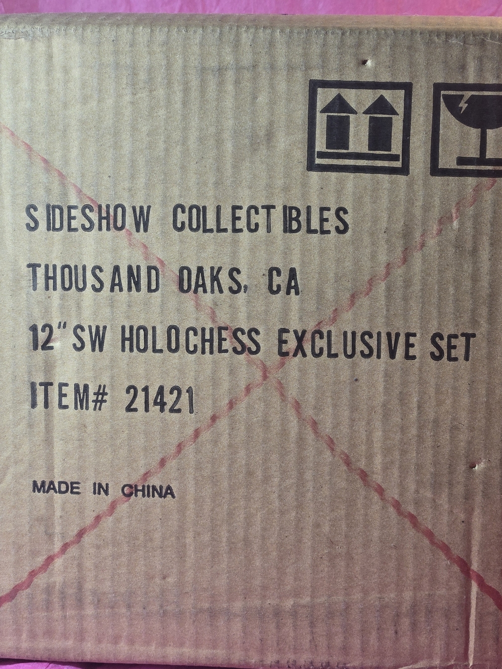 MIB Sideshow Star Wars Dejarik Holochess Exclusive Set 12" #21421